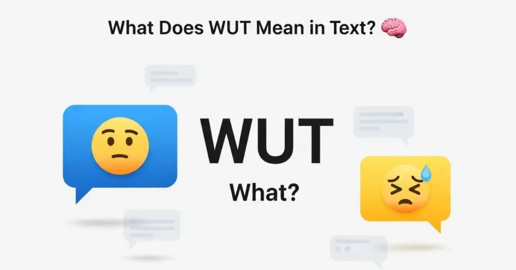 What Does WUT Mean in Text