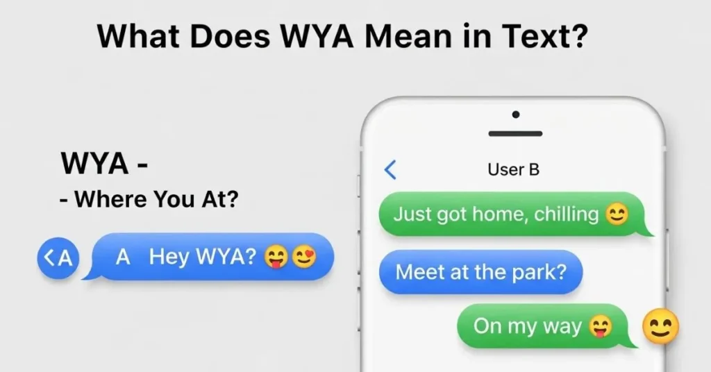 What Does WYA Mean in Text