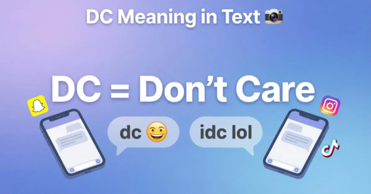 DC Meaning in Text
