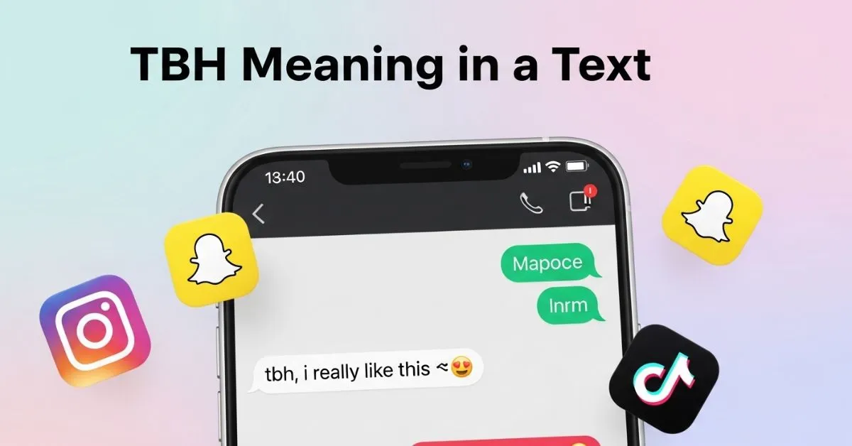 TBH Meaning in a Text