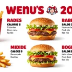 Wendyโs Menu Guide