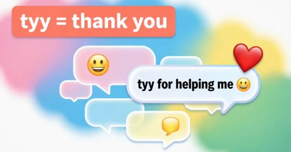 What Does tyy Mean in Text