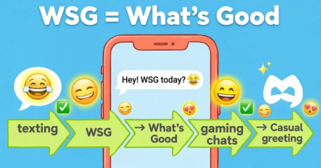 What Does WSG Mean in Text